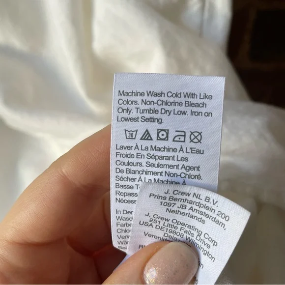 Madewell Embroidered Linen-Blend Alexandra Button-Front Mini Dress - Picture 6 of 12